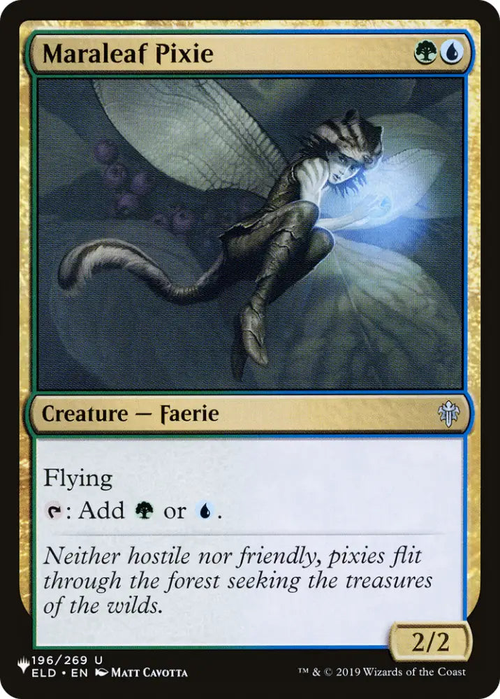 Maraleaf Pixie [The List] - MTG Single