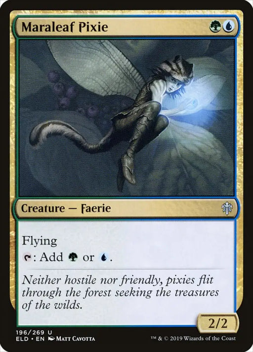 Maraleaf Pixie [Throne of Eldraine] - MTG Single