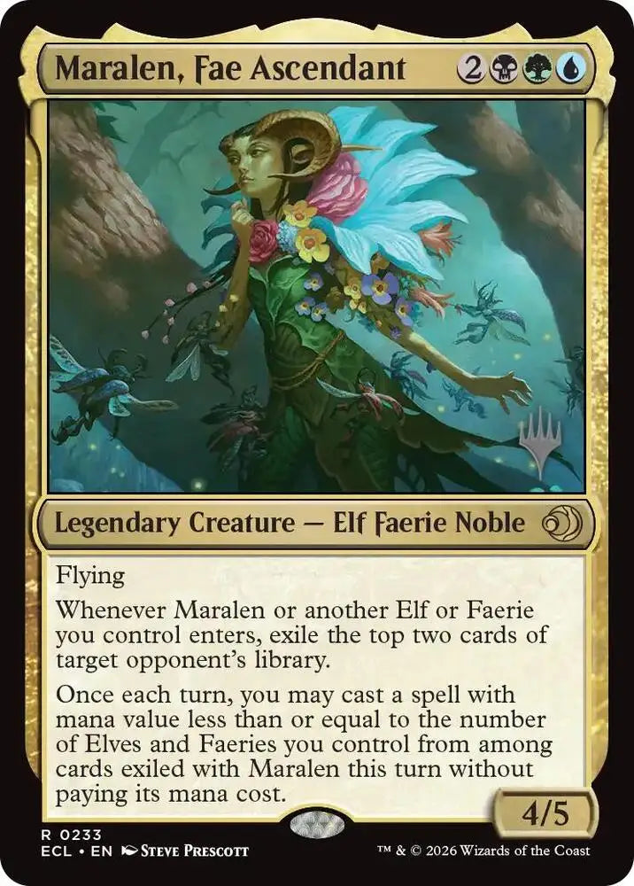 Maralen, Fae Ascendant (233) [Lorwyn Eclipsed Promos]