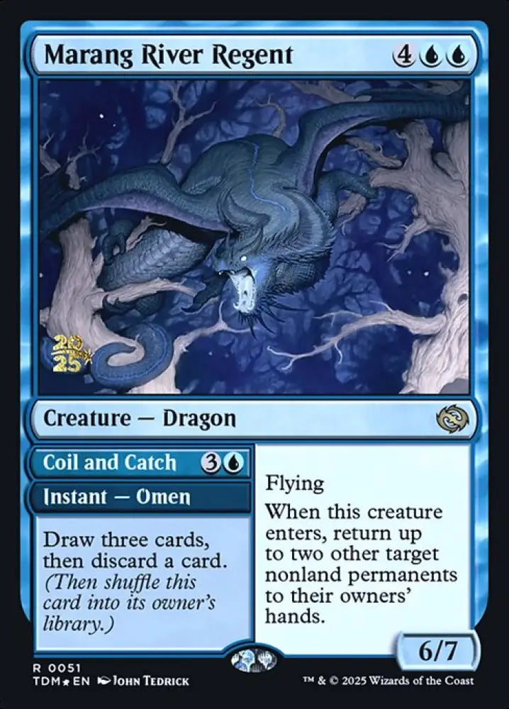 Marang River Regent // Coil and Catch (51s) [Tarkir: Dragonstorm Promos]