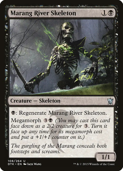 Marang River Skeleton [Dragons of Tarkir] - MTG Single
