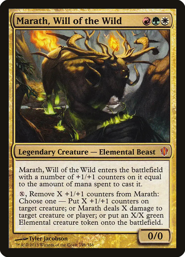Marath Will of the Wild [Commander 2013] - MTG Single