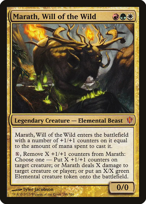 Marath Will of the Wild [Commander 2013] - MTG Single