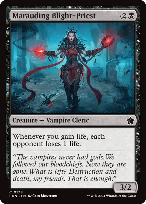 Marauding Blight-Priest [Foundations] - MTG Single