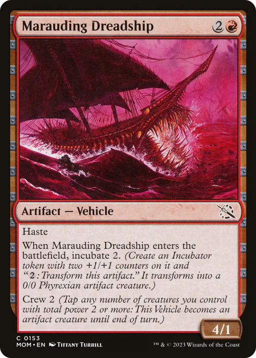 Marauding Dreadship [March of the Machine] - MTG Single