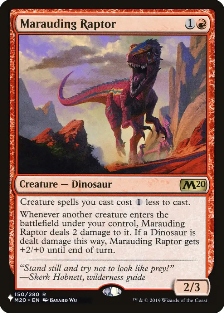Marauding Raptor [The List] - MTG Single