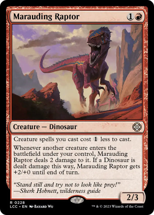 Marauding Raptor [The Lost Caverns of Ixalan Commander] - MTG Single