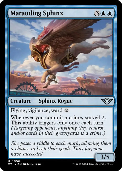 Marauding Sphinx [Outlaws of Thunder Junction] - MTG Single