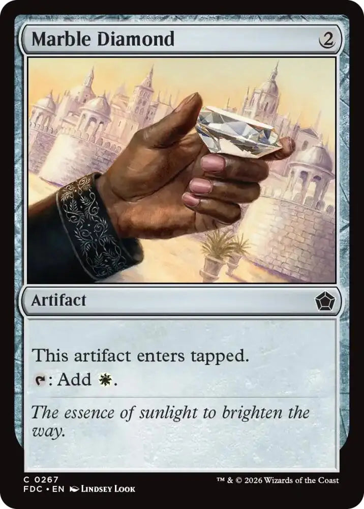 Marble Diamond (267) [Foundations Commander]