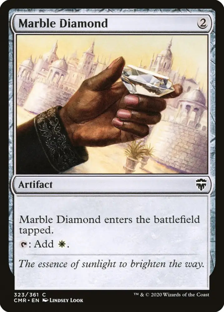 Marble Diamond [Commander Legends] - MTG Single