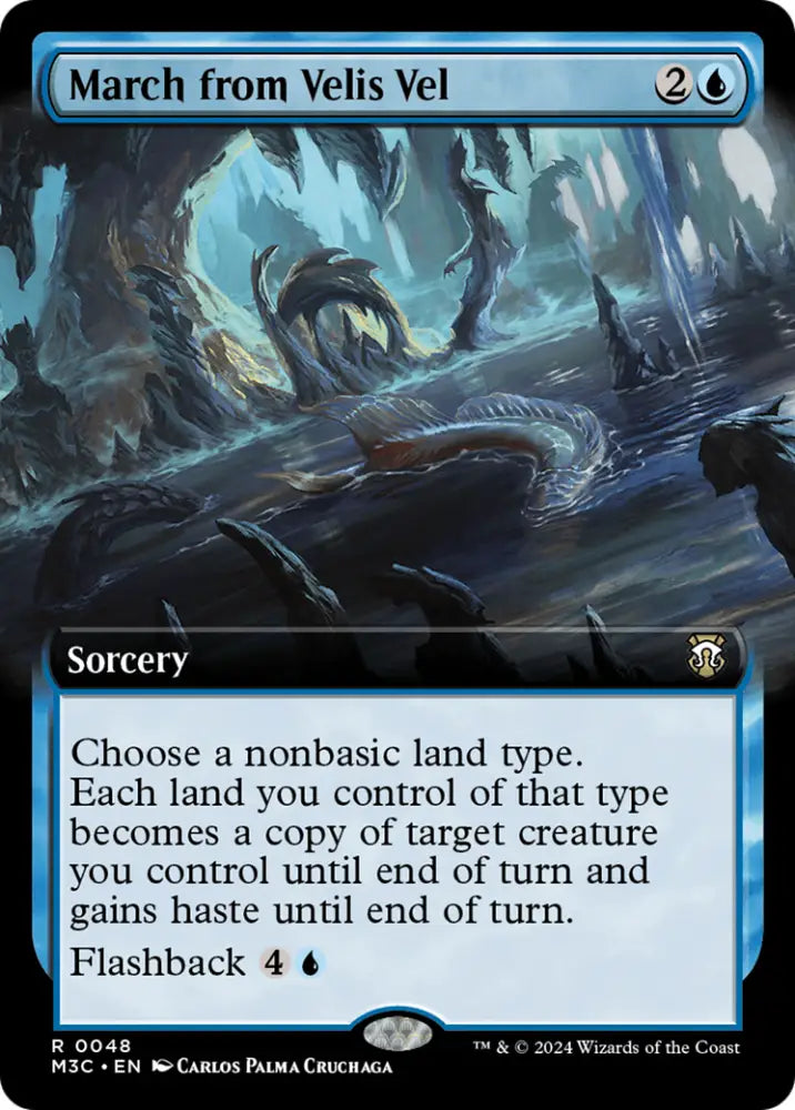 March from Velis Vel (Extended Art) [Modern Horizons 3 Commander] - MTG Single