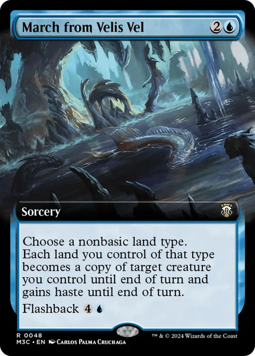 March from Velis Vel (Extended Art) [Modern Horizons 3 Commander] - MTG Single