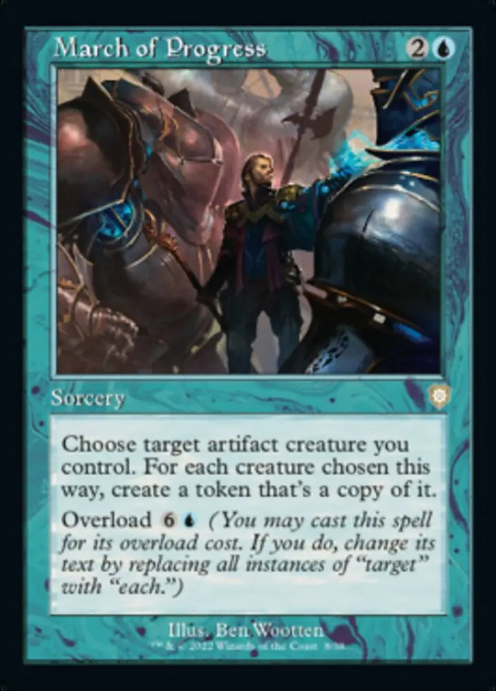 March of Progress (Retro) [The Brothers’ War Commander] - MTG Single