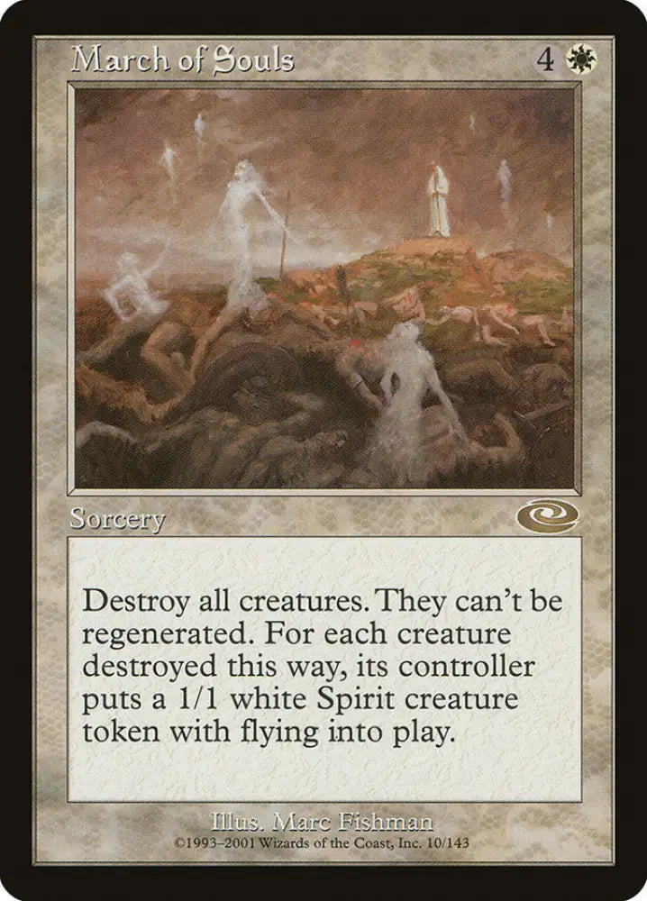 March of Souls [Planeshift] - MTG Single