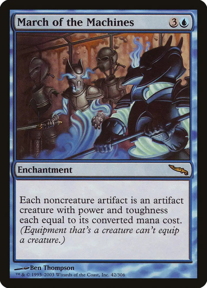 March of the Machines [Mirrodin] - MTG Single