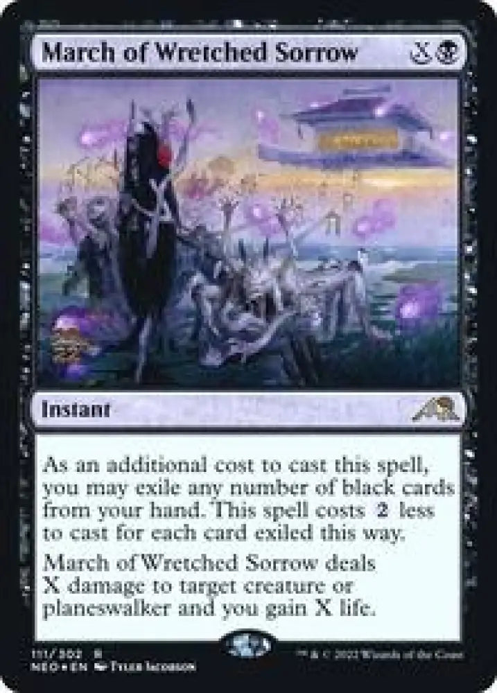 March of Wretched Sorrow (111) [Prerelease Cards]