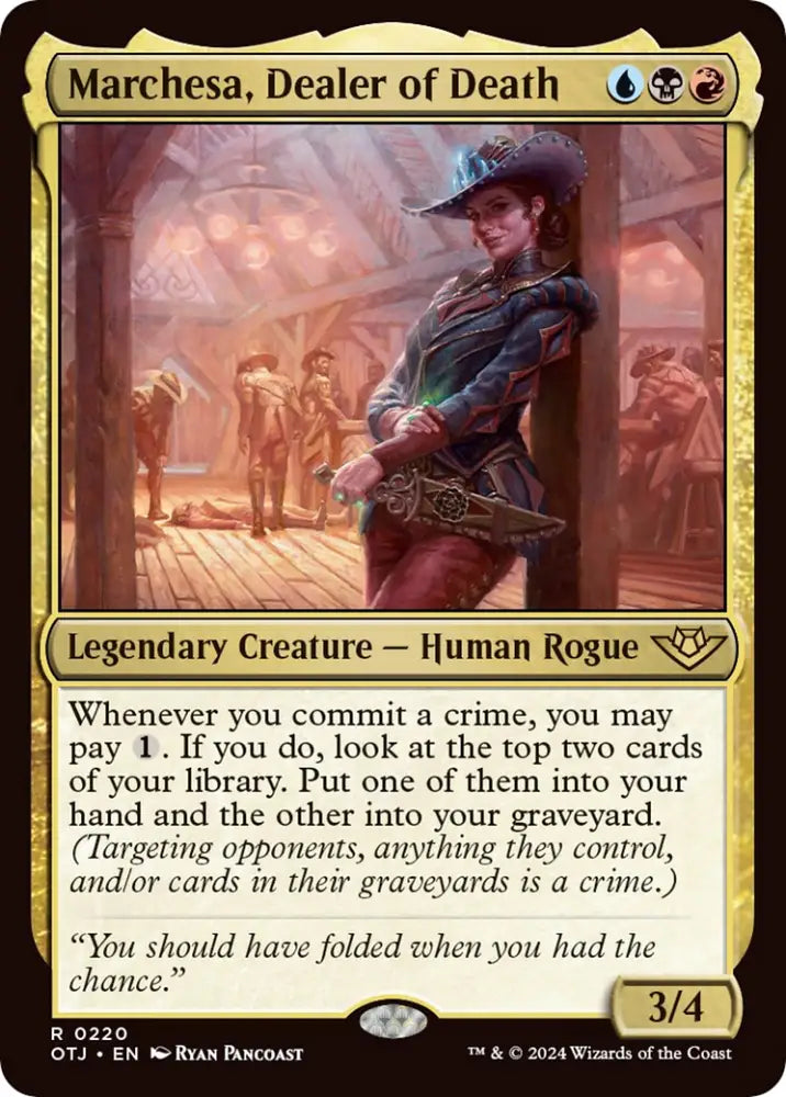 Marchesa Dealer of Death [Outlaws of Thunder Junction] - MTG Single