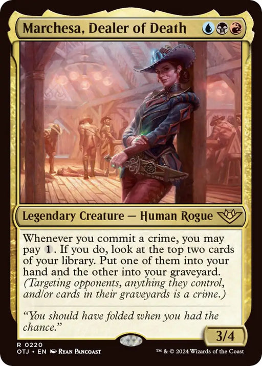 Marchesa Dealer of Death [Outlaws of Thunder Junction] - MTG Single