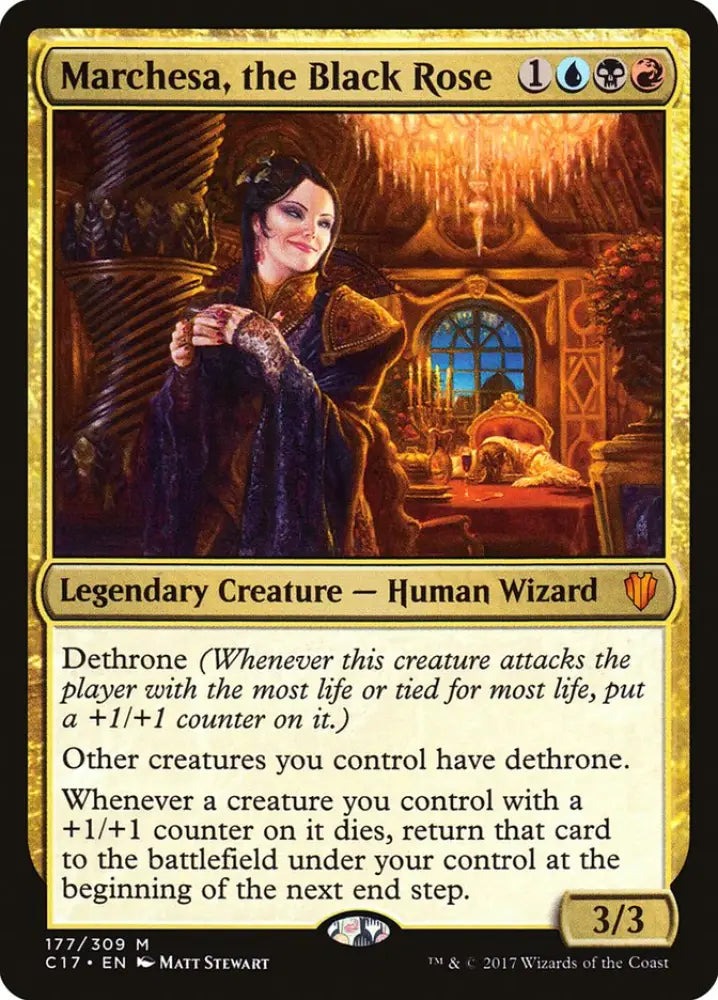Marchesa the Black Rose [Commander 2017] - MTG Single