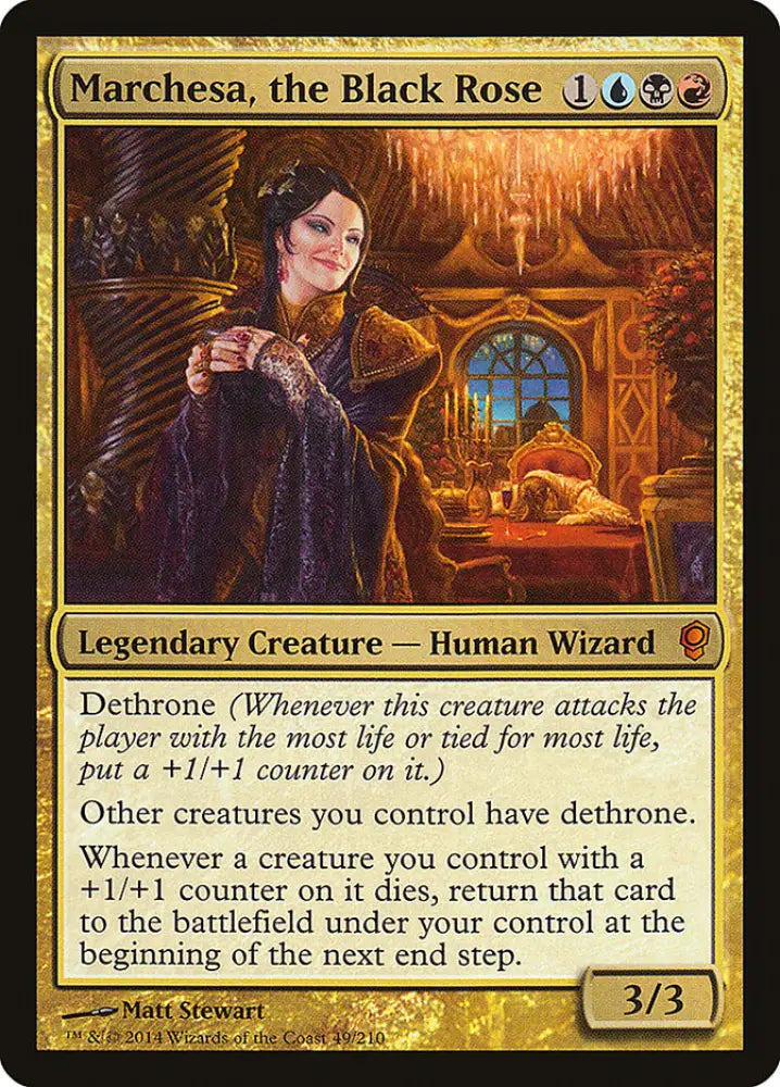 Marchesa the Black Rose [Conspiracy] - MTG Single