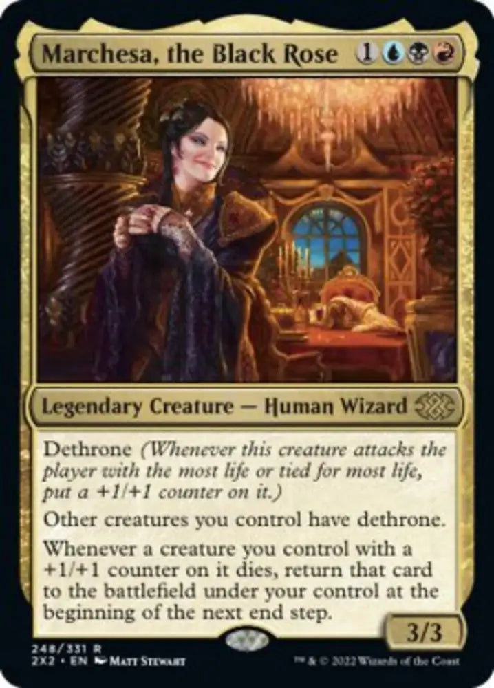 Marchesa the Black Rose [Double Masters 2022] - MTG Single