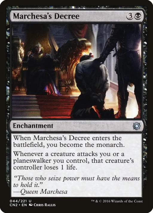 Marchesa’s Decree [Conspiracy: Take the Crown] - MTG Single
