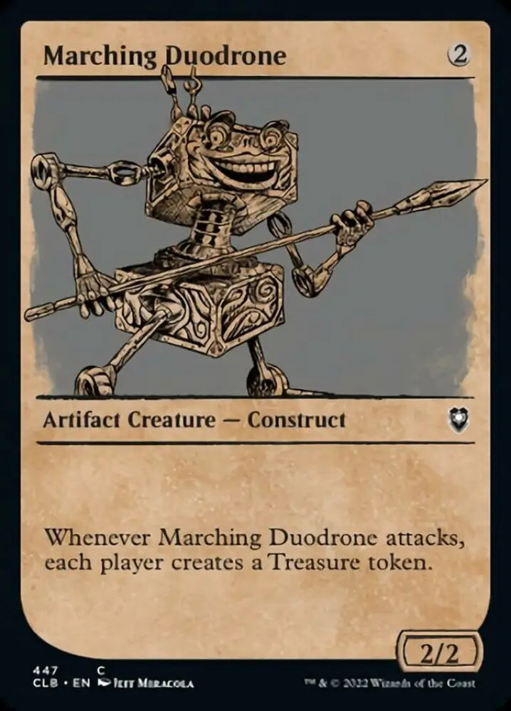 Marching Duodrone (Showcase) [Commander Legends: Battle for Baldur’s Gate] - MTG Single