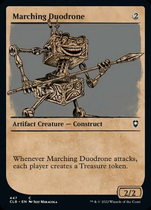 Marching Duodrone (Showcase) [Commander Legends: Battle for Baldur’s Gate] - MTG Single