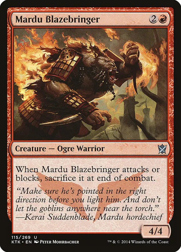 Mardu Blazebringer [Khans of Tarkir] - MTG Single