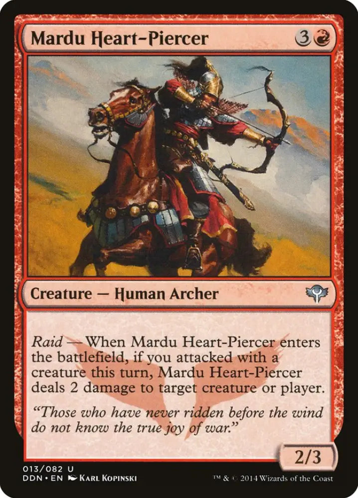 Mardu Heart-Piercer [Duel Decks: Speed vs. Cunning] - MTG Single