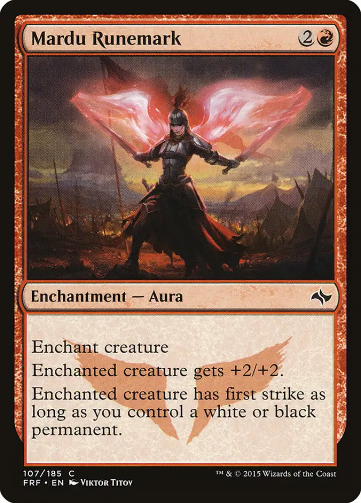 Mardu Runemark [Fate Reforged] - MTG Single