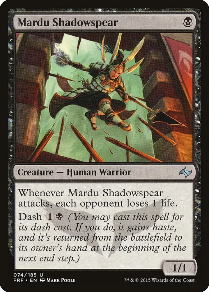 Mardu Shadowspear [Fate Reforged] - MTG Single