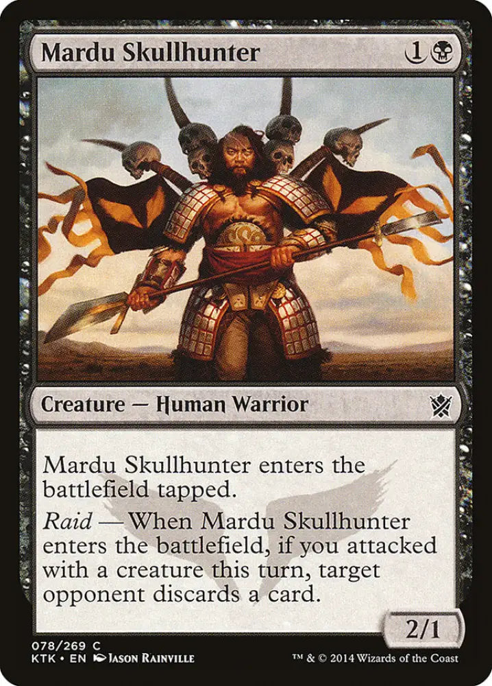 Mardu Skullhunter [Khans of Tarkir] - MTG Single