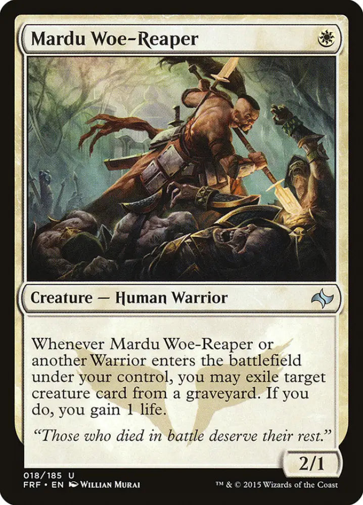 Mardu Woe-Reaper [Fate Reforged] - MTG Single