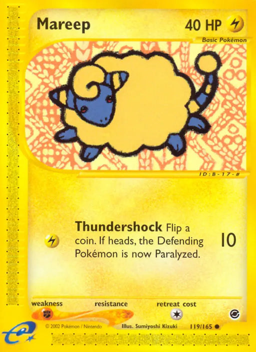 Mareep (119/165) [Expedition: Base Set] - Pokemon Single