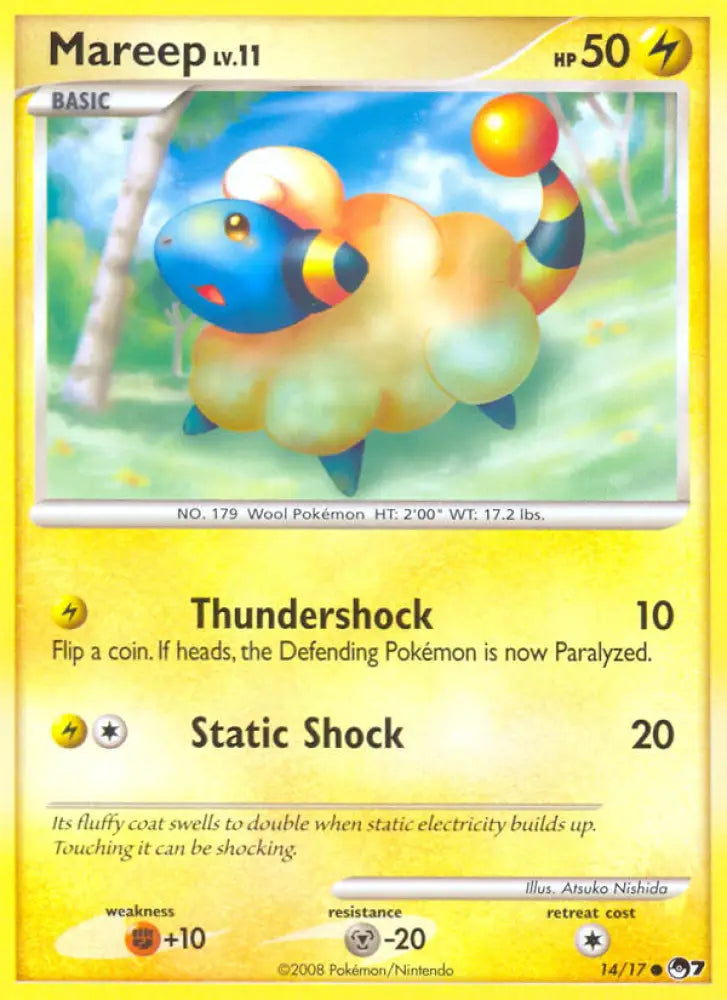 Mareep (14/17) [POP Series 7] - Pokemon Single