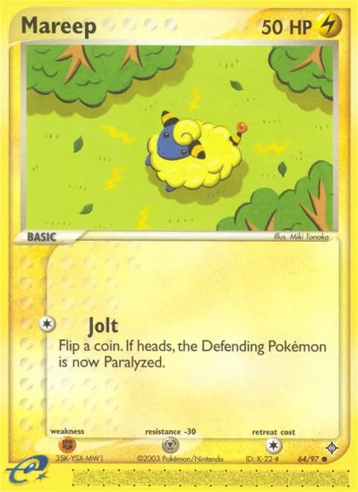 Mareep (64/97) [EX: Dragon] - Pokemon Single