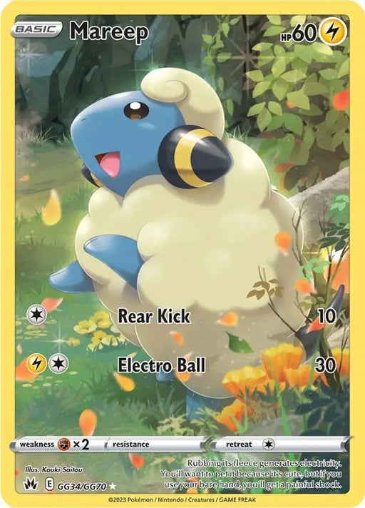 Mareep (GG34/GG70) [Sword & Shield: Crown Zenith] - Pokemon Single