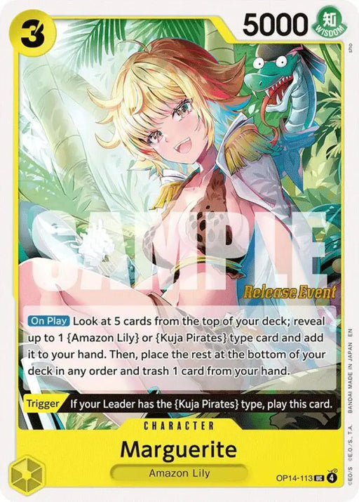 Marguerite (OP14-113) [The Azure Sea's Seven Release Event Cards]