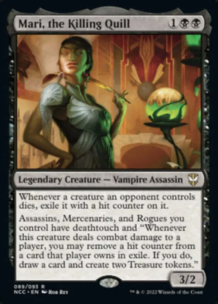 Mari the Killing Quill [Streets of New Capenna Commander] - MTG Single