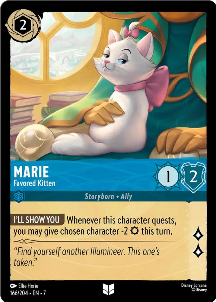 Marie - Favored Kitten (166/204) [Archazia’s Island] - Lorcana Single