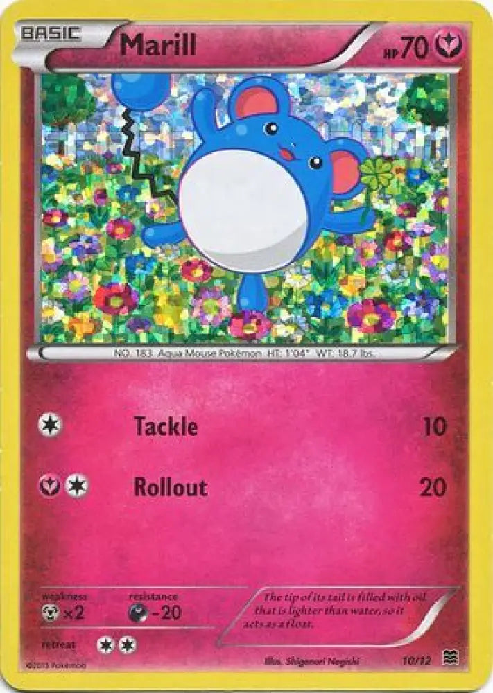 Marill (10/12) [McDonald’s Promos: 2015 Collection] - Pokemon Single
