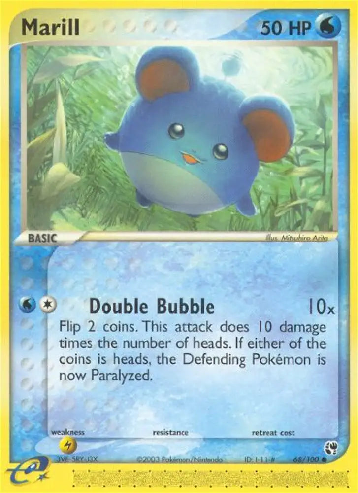 Marill (68/100) [EX: Sandstorm] - Pokemon Single