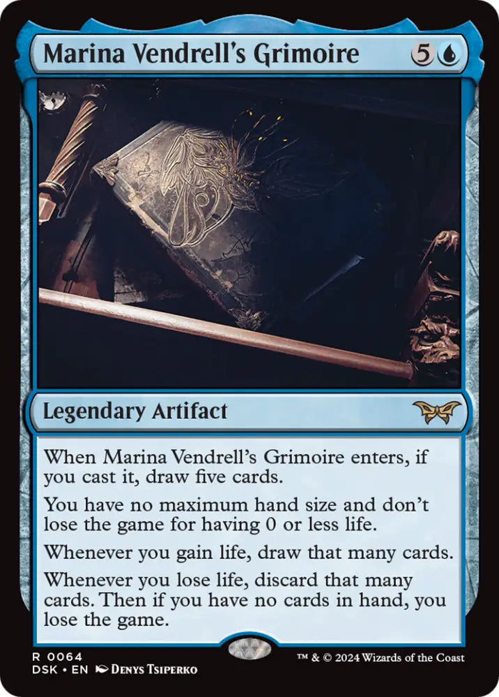 Marina Vendrell’s Grimoire [Duskmourn: House of Horror] - MTG Single