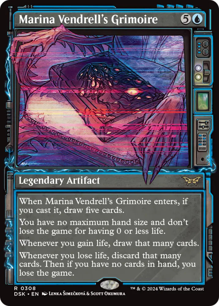 Marina Vendrell’s Grimoire (Showcase) [Duskmourn: House of Horror] - MTG Single