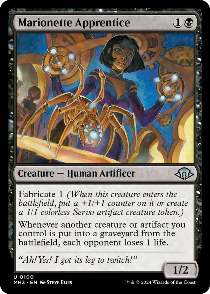 Marionette Apprentice [Modern Horizons 3] - MTG Single