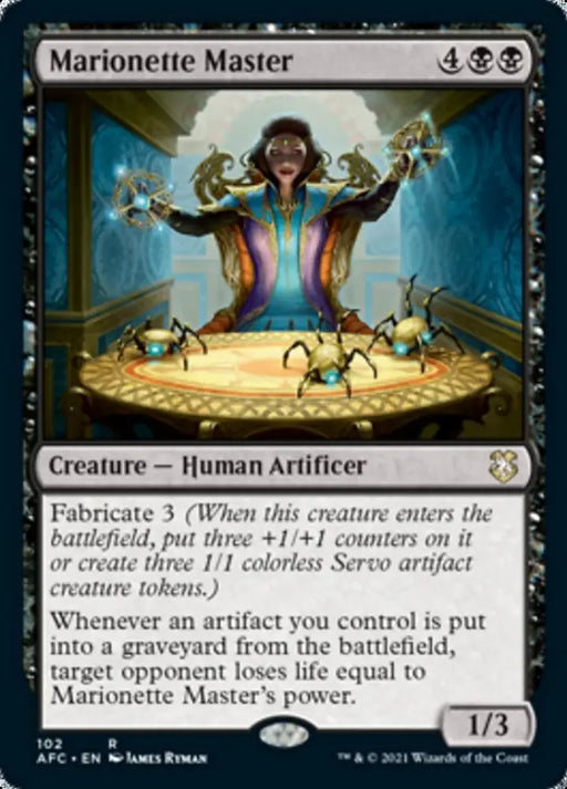 Marionette Master [Dungeons & Dragons: Adventures in the Forgotten Realms Commander] - MTG Single