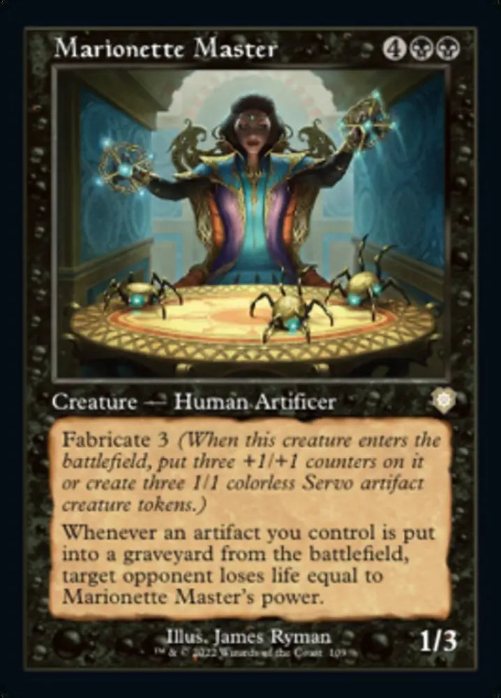 Marionette Master (Retro) [The Brothers’ War Commander] - MTG Single