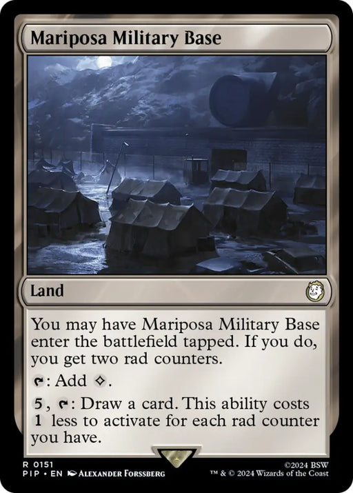 Mariposa Military Base [Fallout] - MTG Single