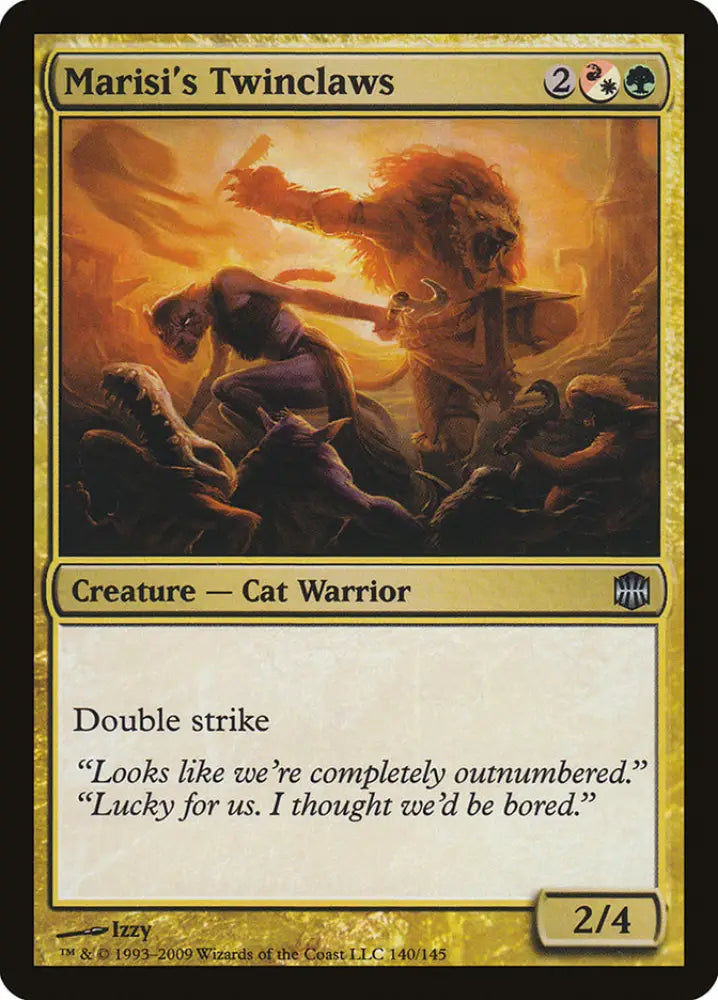 Marisi’s Twinclaws [Alara Reborn] - MTG Single